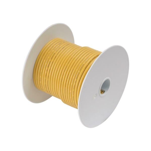 Afi 109010 100 ft. 10 Awg 5 mm Tinned Copper Primary Wire - Yellow 3003.6025